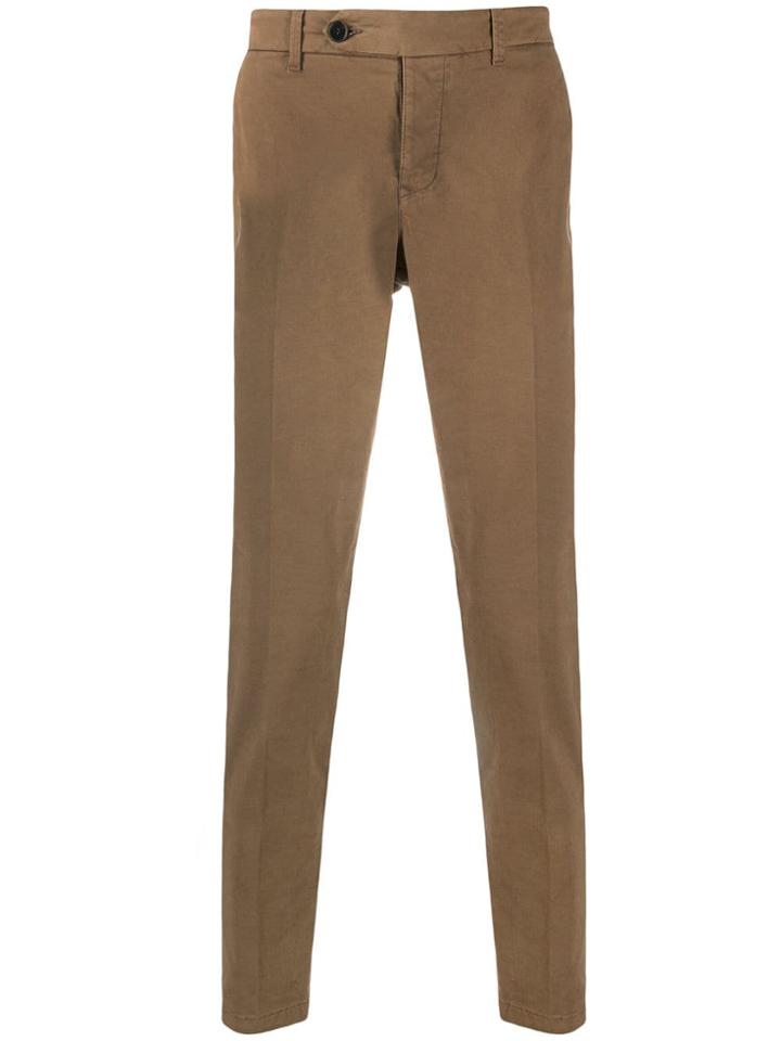 Al Duca D'aosta 1902 Slim-fit Trousers - Brown