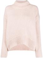 Ermanno Scervino Chunky Knit Jumper - Pink