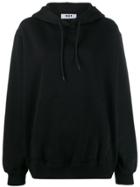 Msgm Classic Knit Hoodie - Black