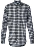 Gitman Vintage - Checkered Shirt - Men - Cotton/cupro - M, Green, Cotton/cupro