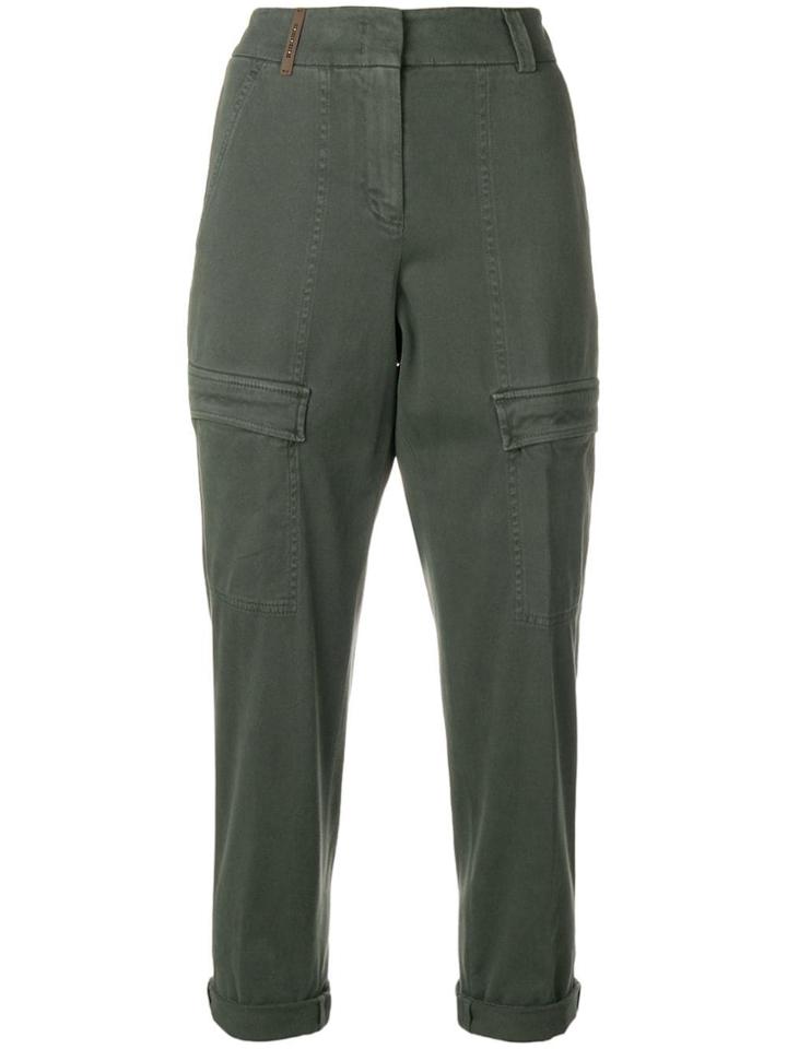 Peserico Pantaló Cargo - Green