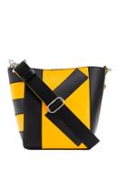 Kenzo Kenzo F962sa901l13 41 Jaune Orange Leather/fur/exotic