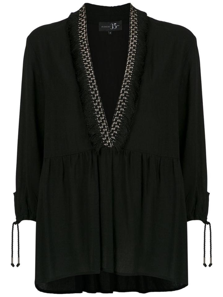 Alcaçuz Fortuna Blouse - Black