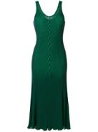 Alexander Wang Optical Illusion Midi Dress - Green