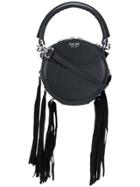 Salar Lea Mini Fringed Crossbody Bag - Black