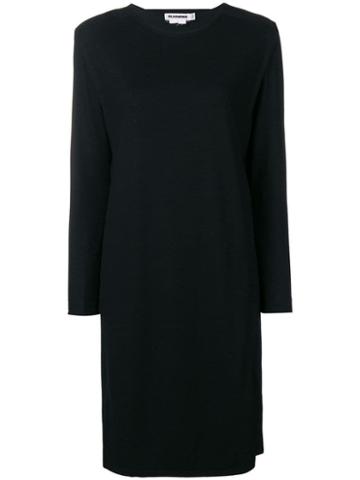 Jil Sander Pre-owned Mid-length Shift Dress - Black