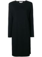 Jil Sander Pre-owned Mid-length Shift Dress - Black