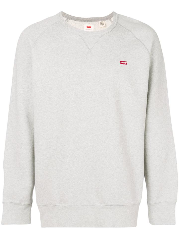 Levi's Logo Detail Sweatshirt - Grey