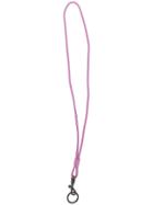 Bottega Veneta Intrecciato Necklace - Pink & Purple