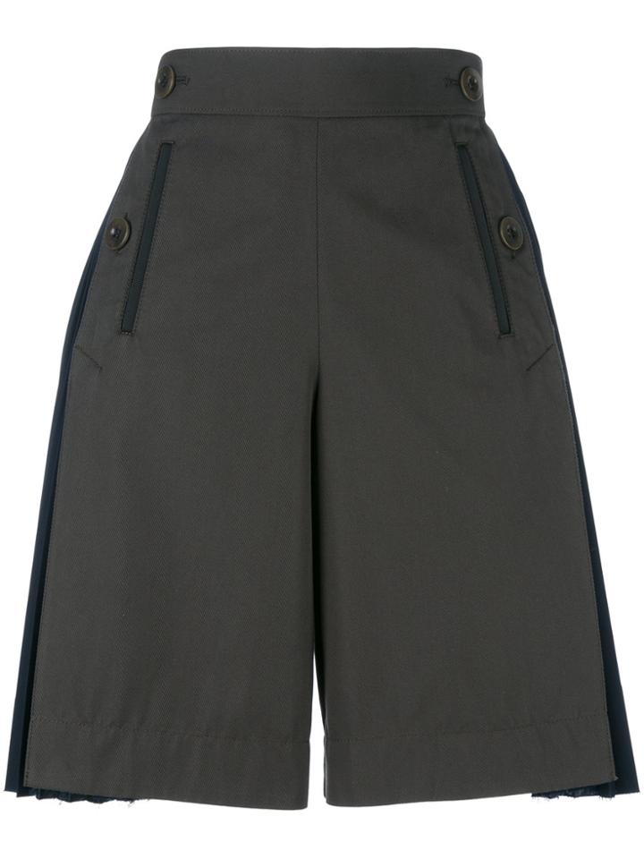 Gloria Coelho Pocket Bermuda - Black