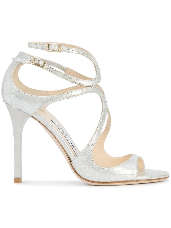 Jimmy Choo Lang Sandals - Metallic