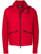 Moncler Grenoble Panelled Jacket - Red