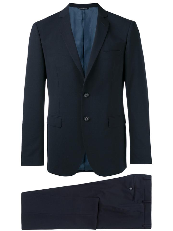 Tonello Single-breasted Formal Suit - Blue