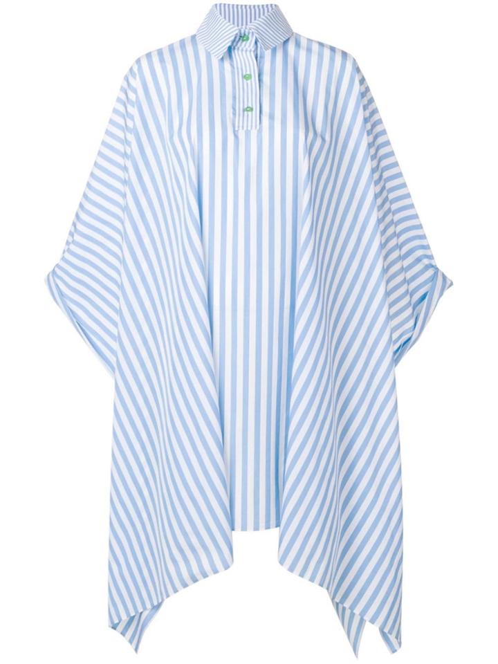 Taller Marmo Oversized Striped Dress - Blue