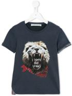 Lapin House Lion Print T-shirt, Toddler Boy's, Size: 2 Yrs, Grey