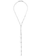 Federica Tosi Crystal Lariat - Black