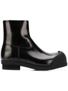 Calvin Klein 205w39nyc Rubber Toe Ankle Boots - Black