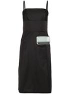 Prada Gaby Strappy Dress - Black