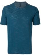 Transit Mesh Knit T-shirt - Blue