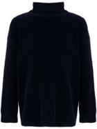 Our Legacy Velvet Turtleneck Sweater - Blue