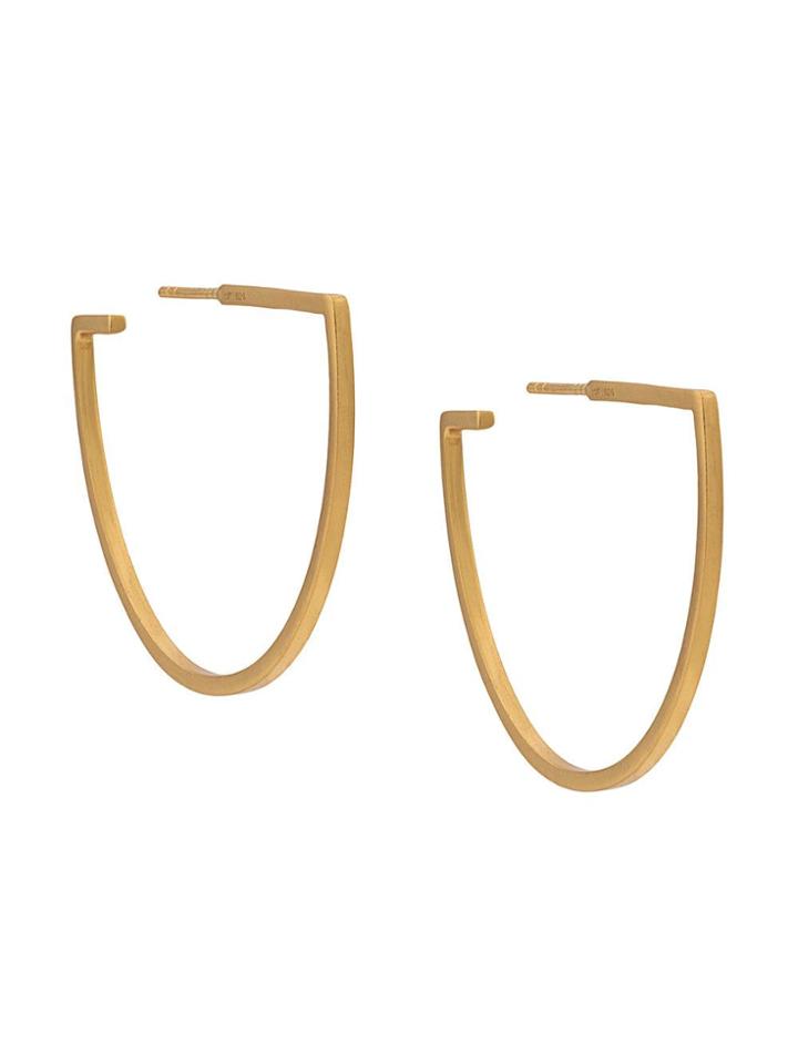 Maya Magal Maria Hoop Earrings - Gold