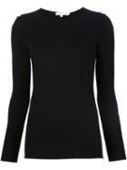 Tess Giberson Crew Neck Sweater, Women's, Size: Medium, Black, Cashmere