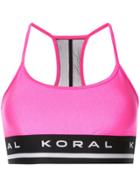 Koral Mission Lp Sports Bra - Pink