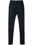 Department 5 Straight Leg Trousers - Blue