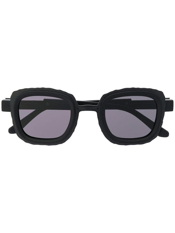 Kuboraum Z8 Square Frame Sunglasses - Black