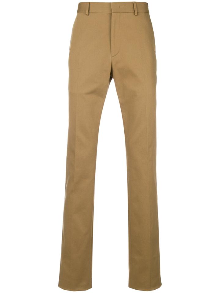 Fendi Classic Tapered Trousers - Brown