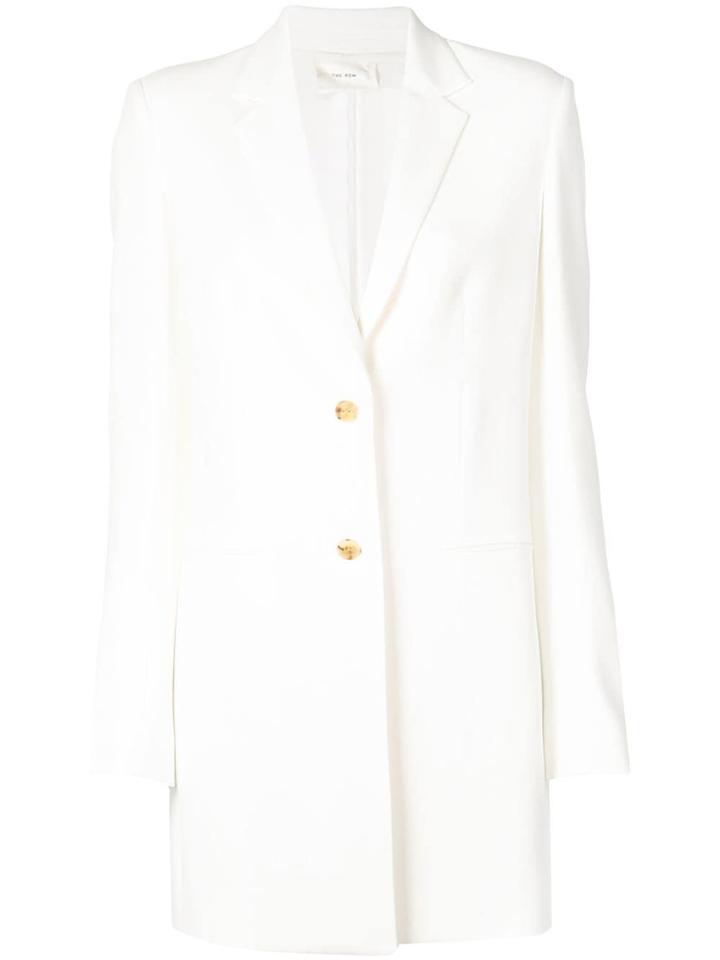 The Row Longline Blazer - White