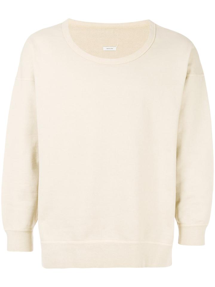 Visvim - Classic Fitted Sweater - Men - Cotton - 1, Nude/neutrals, Cotton