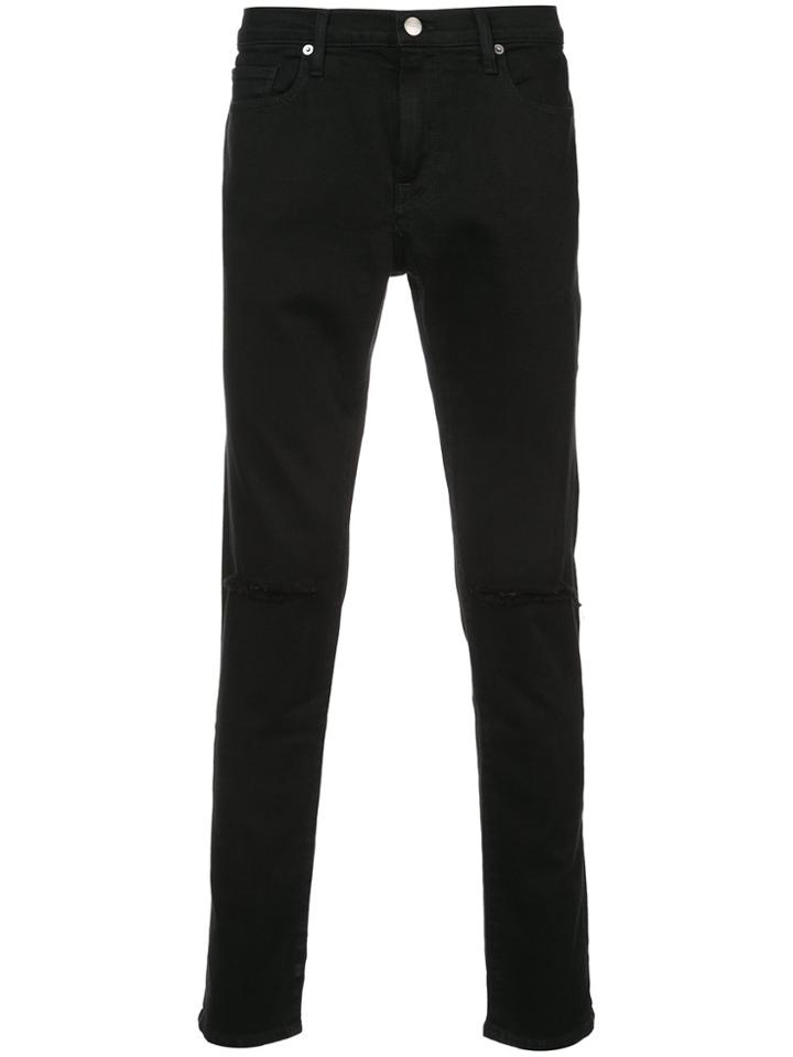 Frame Denim L'homme Skinny Jeans - Black