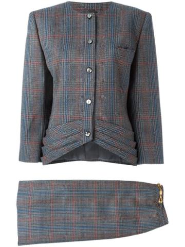 Louis Feraud Pre-owned Tweed Skirt Suit - Multicolour