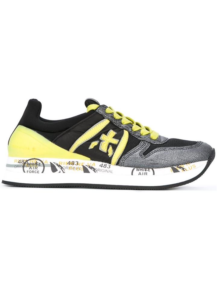 Premiata White 'lizzy' Sneakers