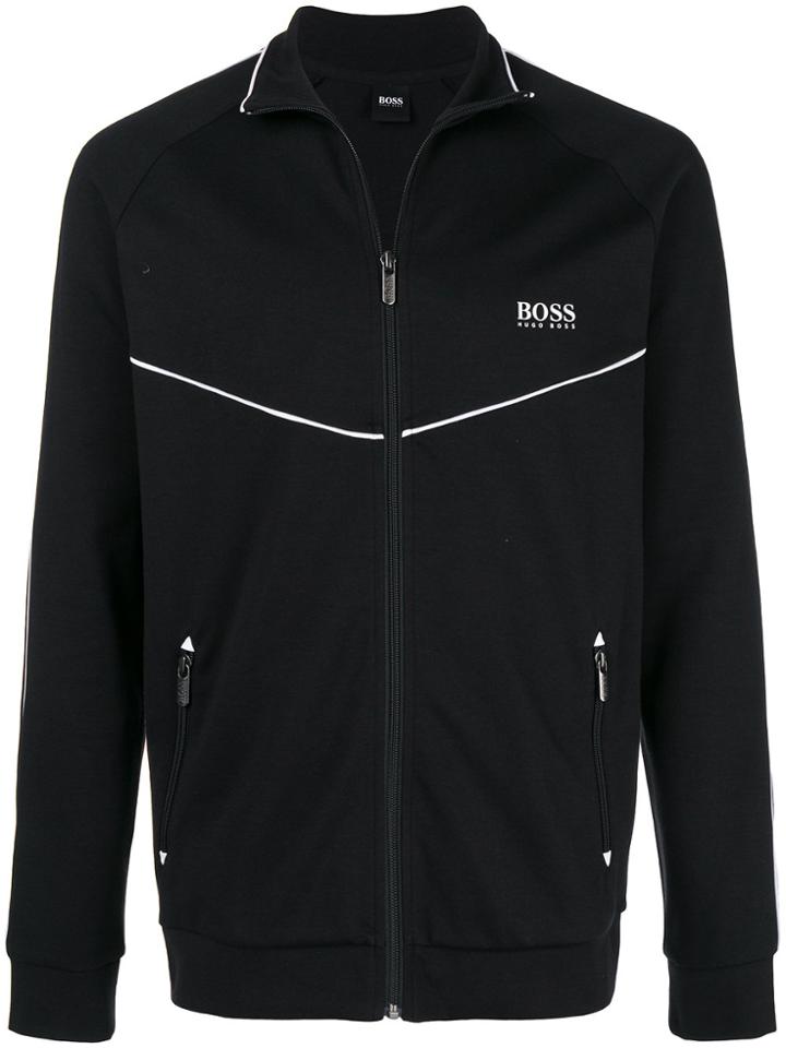 Boss Hugo Boss Logo Print Sport Jacket - Black