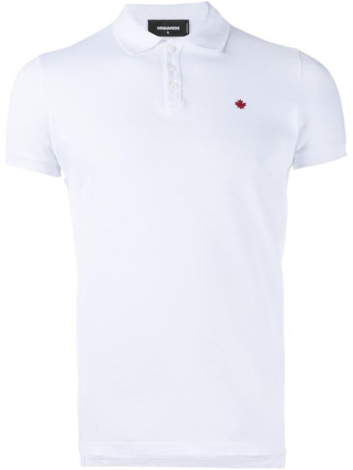 Dsquared2 Leaf Logo Polo Shirt