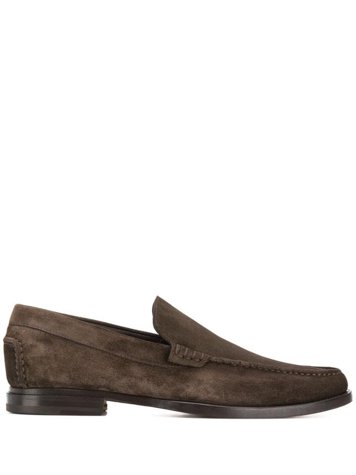 Santoni Slip-on Loafers - Grey
