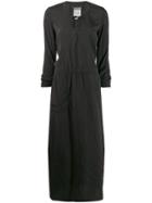 Kristensen Du Nord Long-sleeve Flared Dress - Black