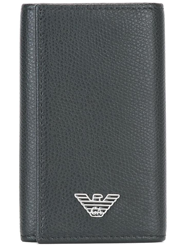 Emporio Armani Hooks Detailing Wallet