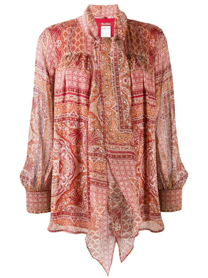 Max Mara Studio Gimmy Blouse - Red