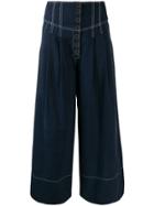 Ulla Johnson Brando Wide Trousers - Blue