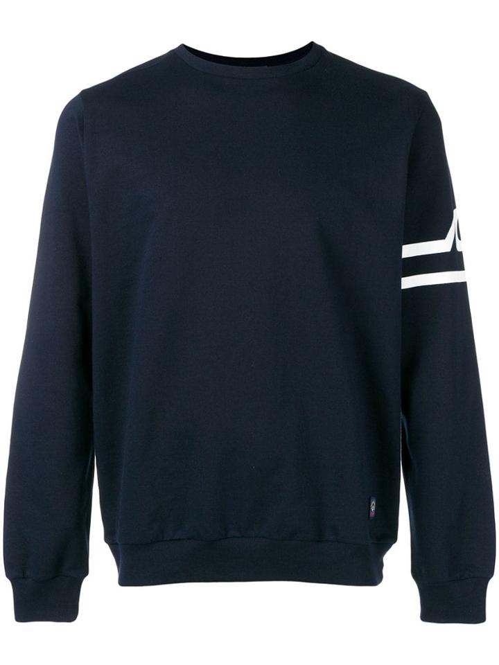 Paul & Shark Shark Fin Print Sweatshirt - Blue
