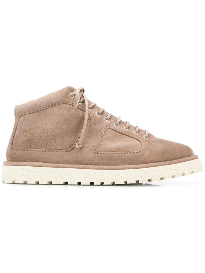 Marsèll Flat Lace-up Boots - Neutrals