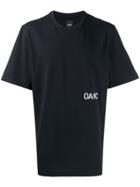 Oamc Printed Logo T-shirt - Black