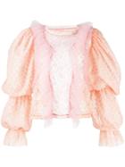 Victor & Rolf Little House On The Prairie Blouse - Orange