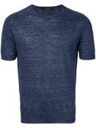 Tagliatore Crew Neck T-shirt - Blue