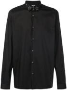 Just Cavalli Star Studded Collar Shirt - Black