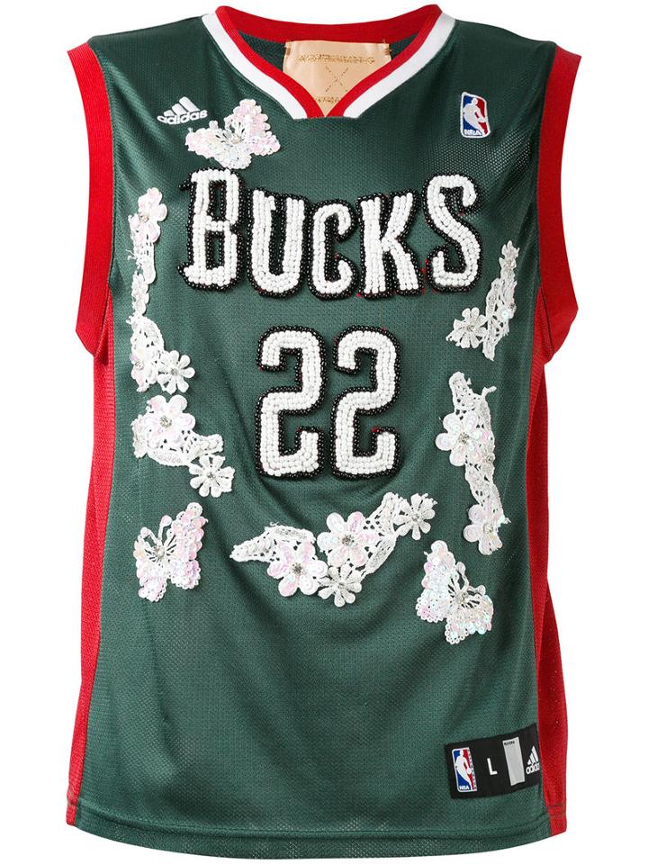 Night Market - Embellished Jersey - Women - Polyester - One Size, Green, Polyester