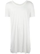 Rick Owens - Scoop Neck T-shirt - Men - Silk - S, White, Silk